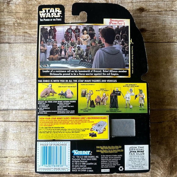 Star Wars Orrimaarko (Prune Face) Action Figure - Picture 3 of 4